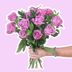 lavender rose bouquet