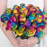 bulk rainbow pride rose
