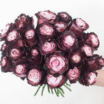 bulk burgundy blush novelty rose