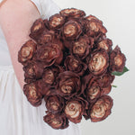 Painted and Dyed Truffle Novelty Rose