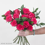Bulk Deep Pink Rose Bouquets